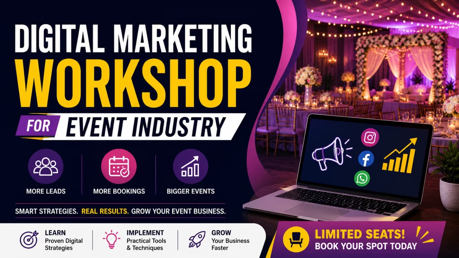 Digital Marketing Workshop for Event Industry