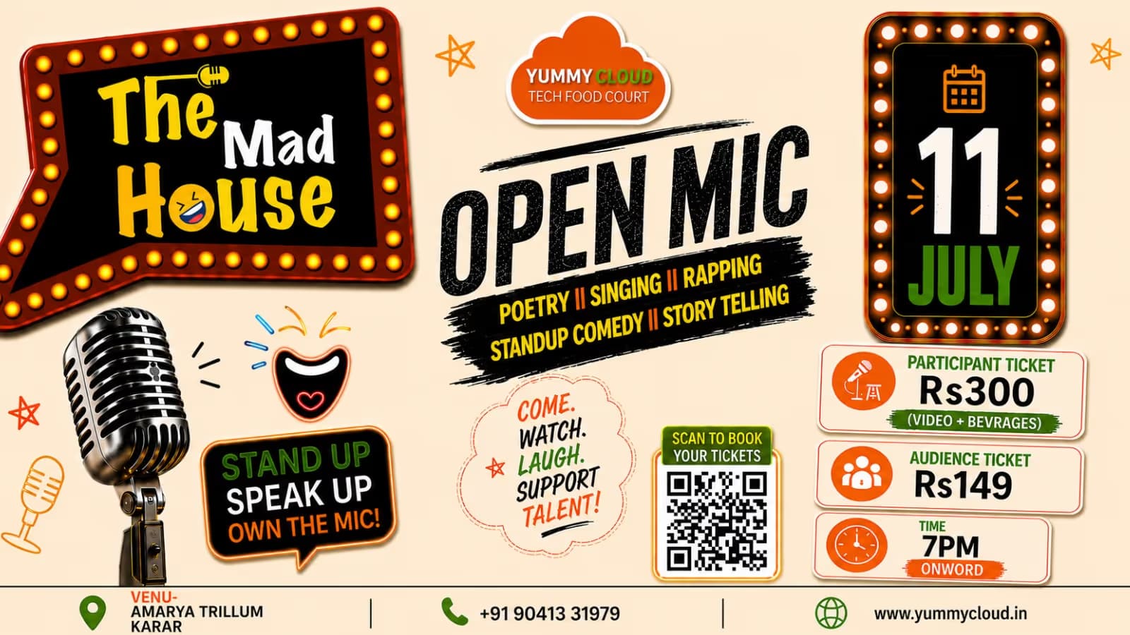 Open Mic Comedy Show